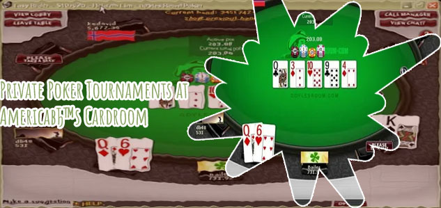 Free online private poker rooms