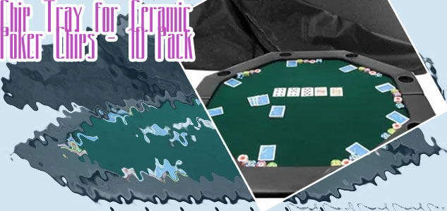 Poker table trays