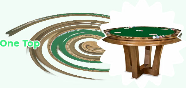 Pool table poker table