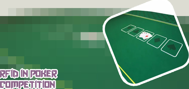 Rfid poker cards and table