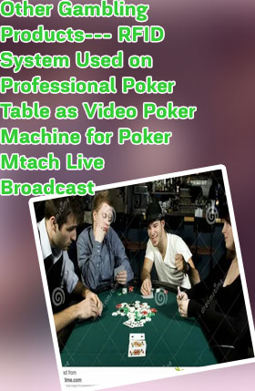 Rfid poker table