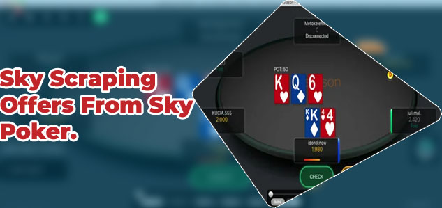 Sky poker welcome offer
