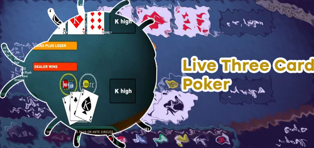 Three card online poker