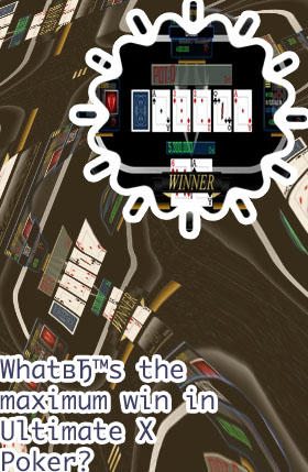 Ultimate x poker game